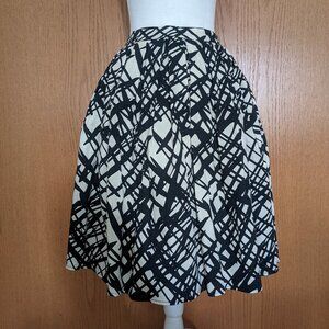 Banned Apparel black etch skirt size S (UK 10) pinup